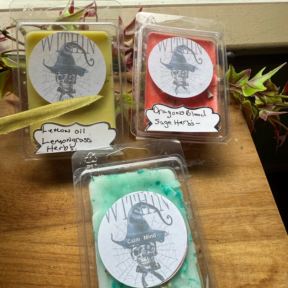 Witchin Wax Melts Set - Yellow, Red, Blue
